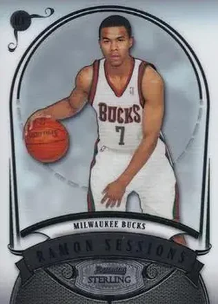 2007-08 Bowman Sterling #RS - Ramon Sessions - Milwaukee Bucks