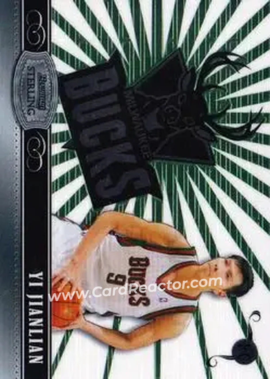 2007-08 Bowman Sterling - Box Loaders #BL2 - Yi Jianlian - Milwaukee Bucks - Front