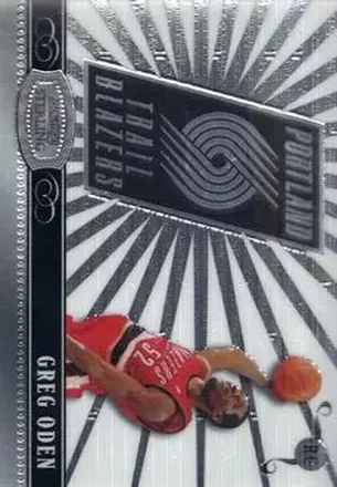 2007-08 Bowman Sterling - Box Loaders #BL5 - Greg Oden - Portland Trail Blazers