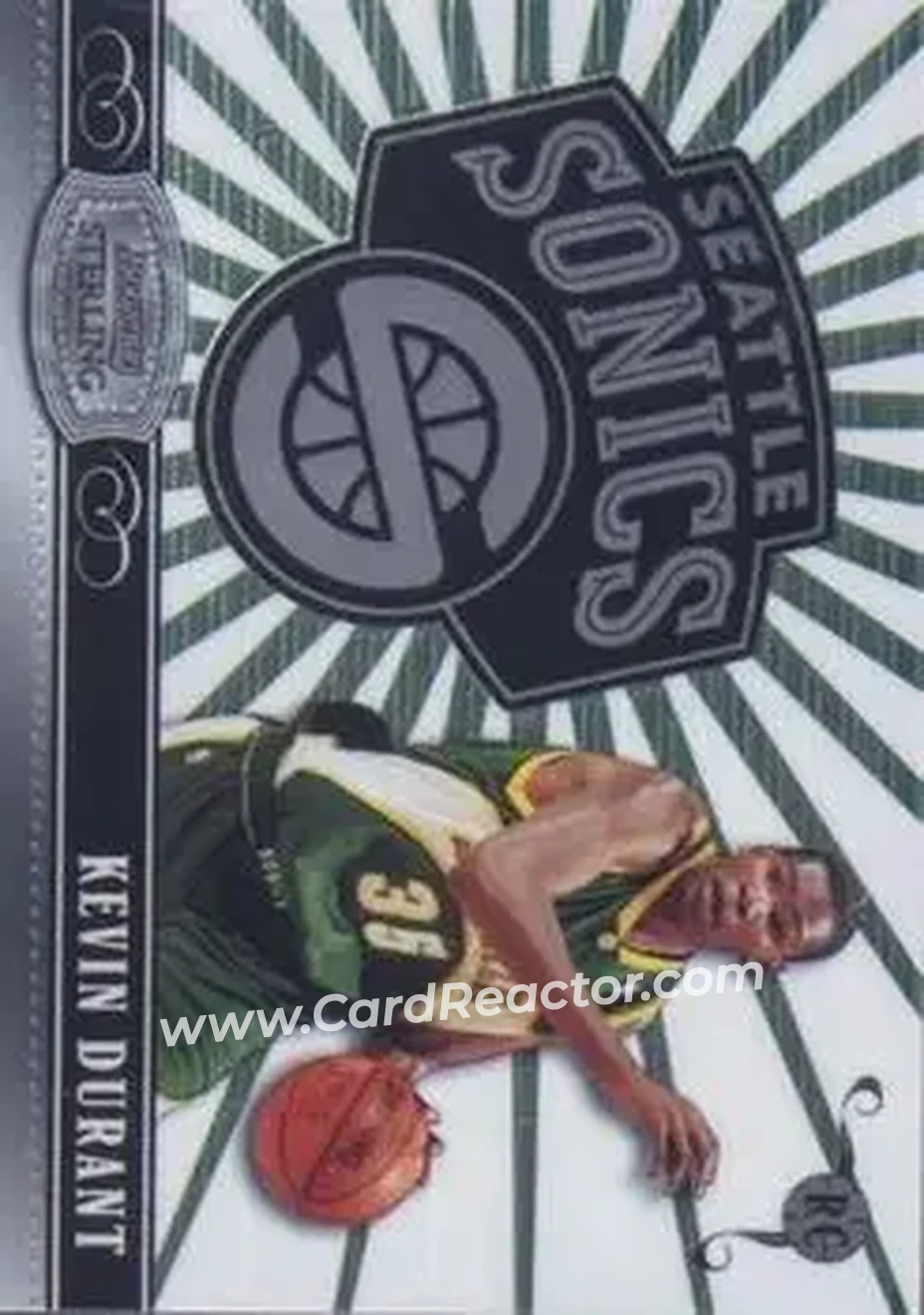 2007-08 Bowman Sterling - Box Loaders #BL10 - Kevin Durant - Seattle SuperSonics - Front 2007-08 Bowman Sterling - Box Loaders #BL10 - Kevin Durant - Seattle SuperSonics - Front