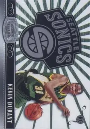 2007-08 Bowman Sterling - Box Loaders #BL10 - Kevin Durant - Seattle SuperSonics