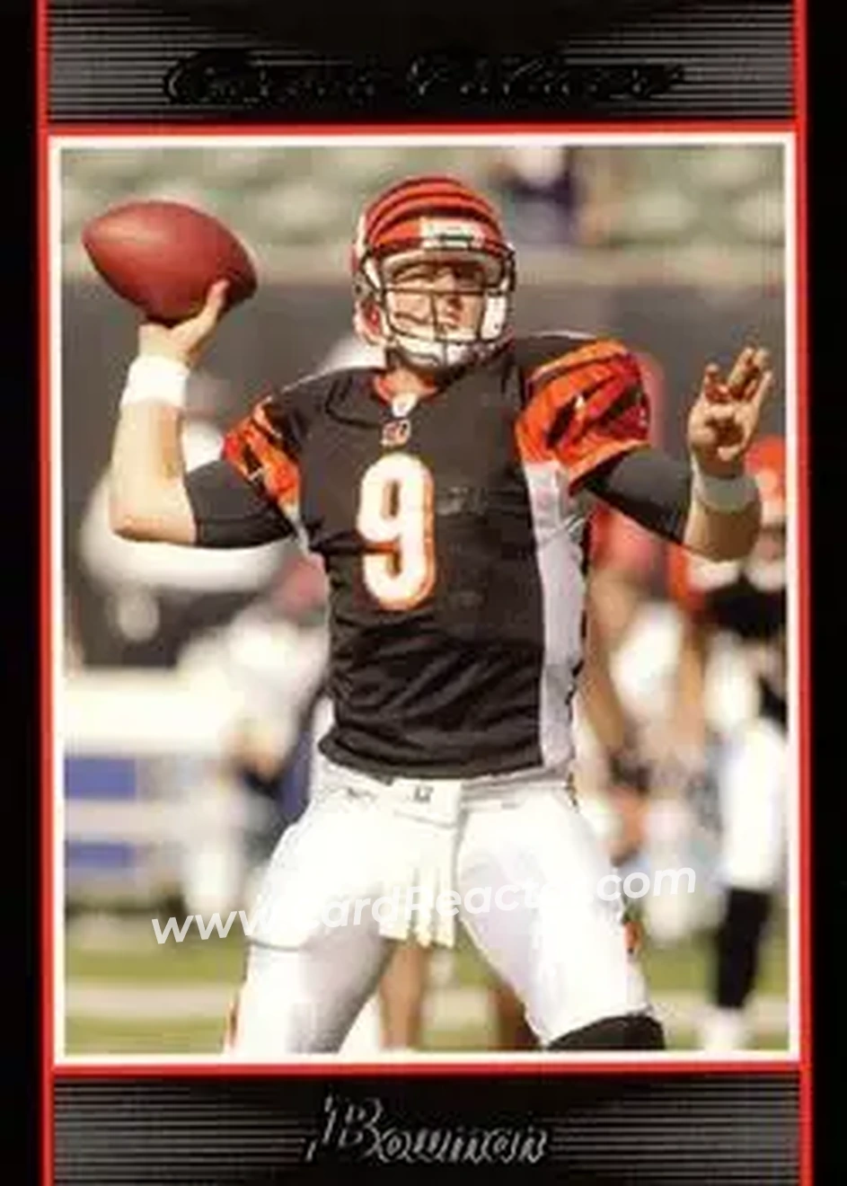 2007 Bowman #8 - Carson Palmer - Cincinnati Bengals - Front