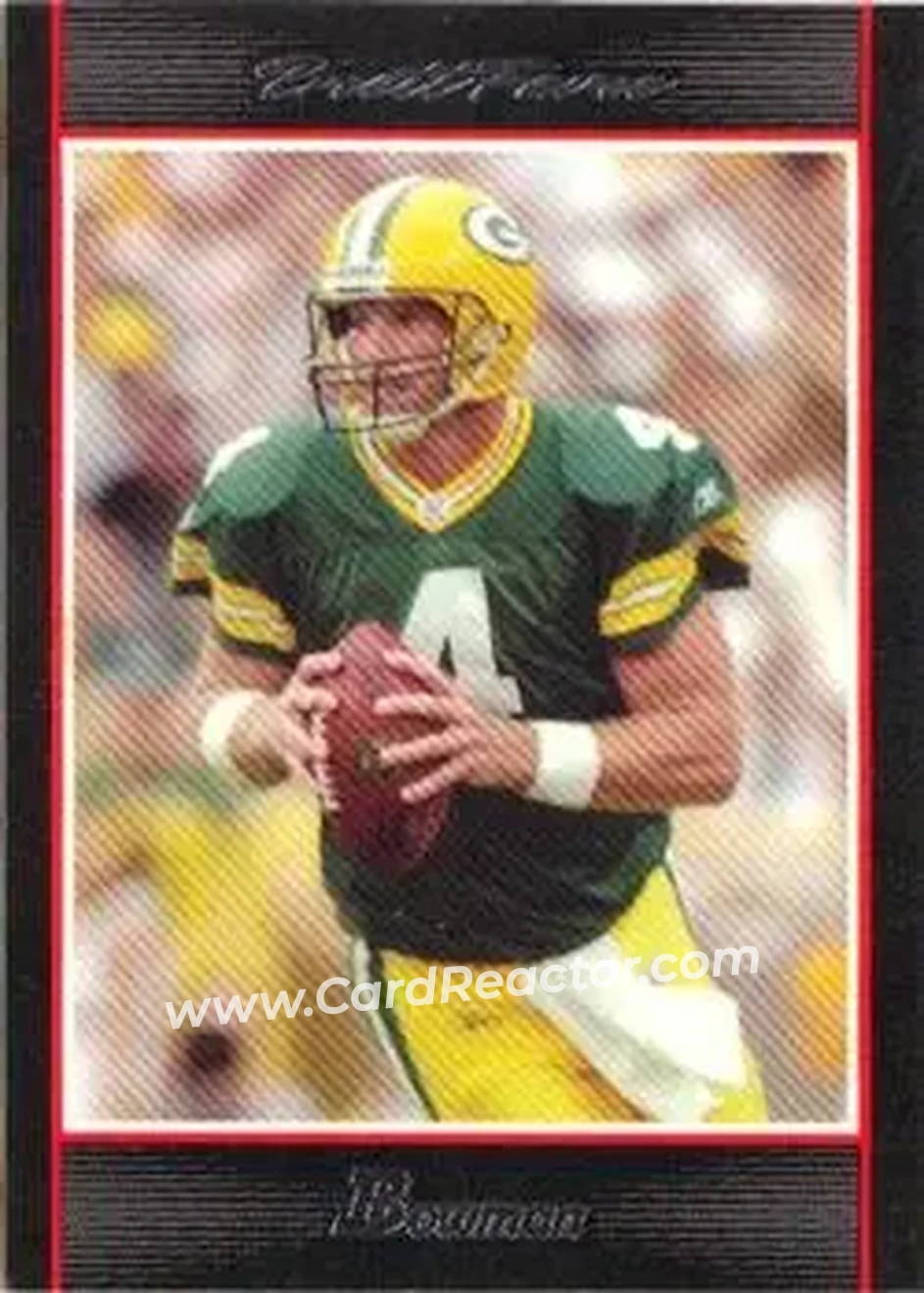 2007 Bowman #11 - Brett Favre - Green Bay Packers - Front