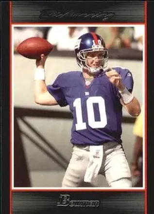 2007 Bowman #16 Eli Manning