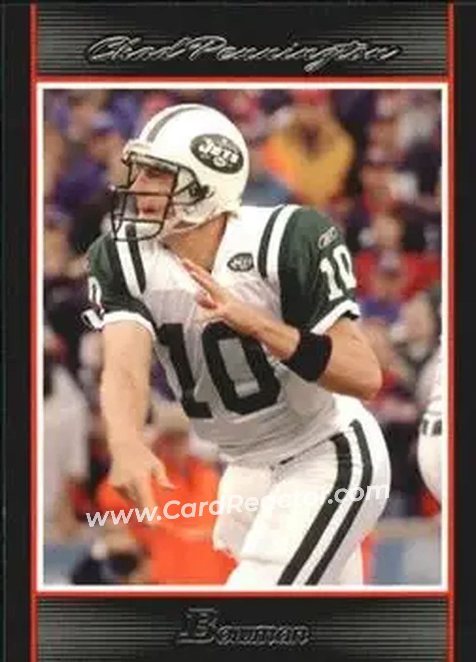2007 Bowman #17 - Chad Pennington - New York Jets - Front