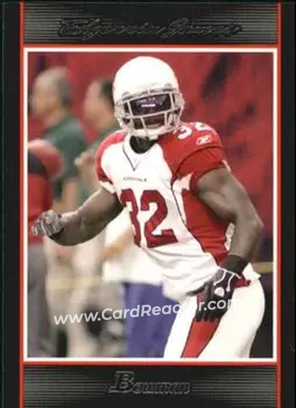 2007 Bowman #25 - Edgerrin James - Arizona Cardinals - Front