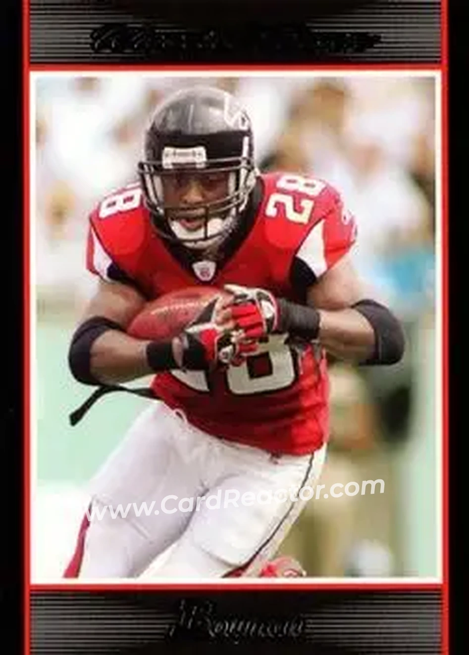 2007 Bowman #26 - Warrick Dunn - Atlanta Falcons - Front