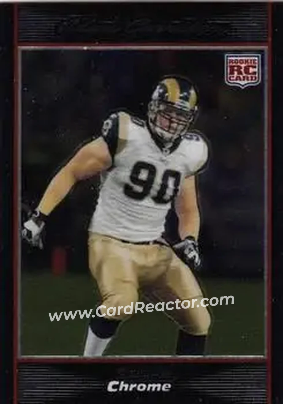 2007 Bowman Chrome #BC6 - Adam Carriker - St. Louis Rams