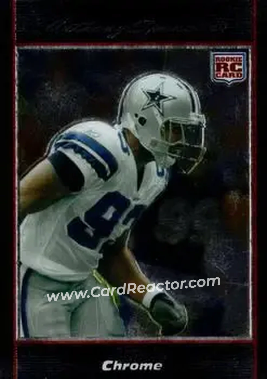 2007 Bowman Chrome #BC8 - Anthony Spencer - Dallas Cowboys - Front