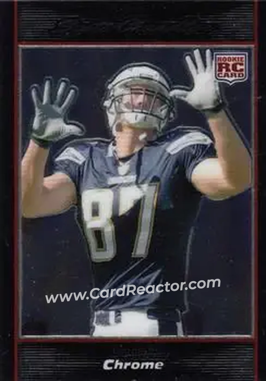 2007 Bowman Chrome #BC22 - Scott Chandler - San Diego Chargers - Front