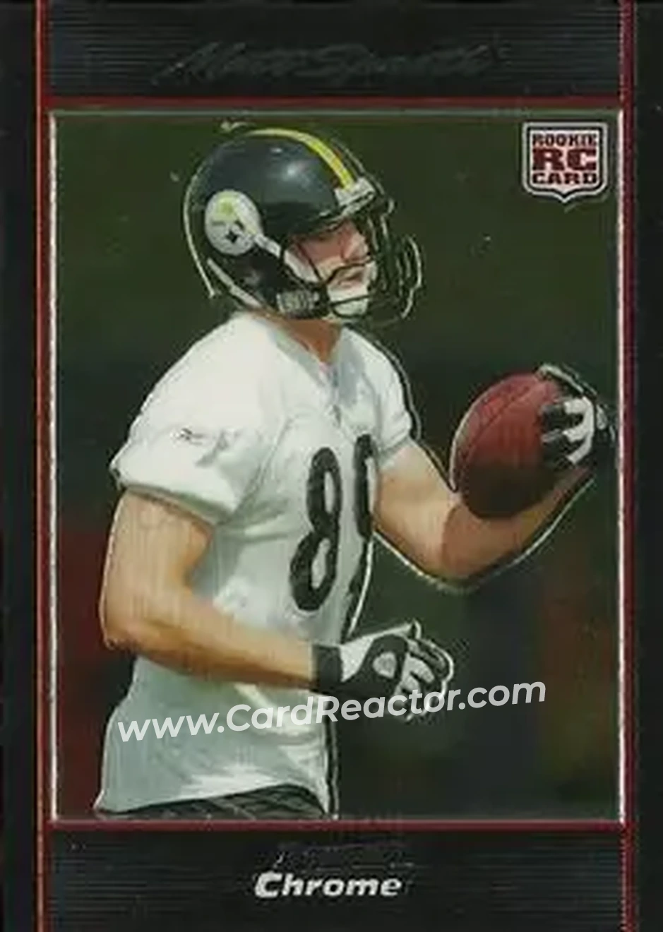 2007 Bowman Chrome #BC23 - Matt Spaeth - Pittsburgh Steelers - Front