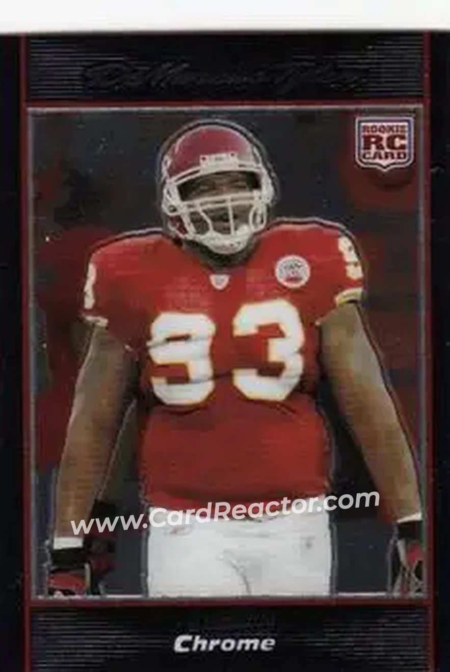 2007 Bowman Chrome #BC28 - Tank Tyler - Kansas City Chiefs