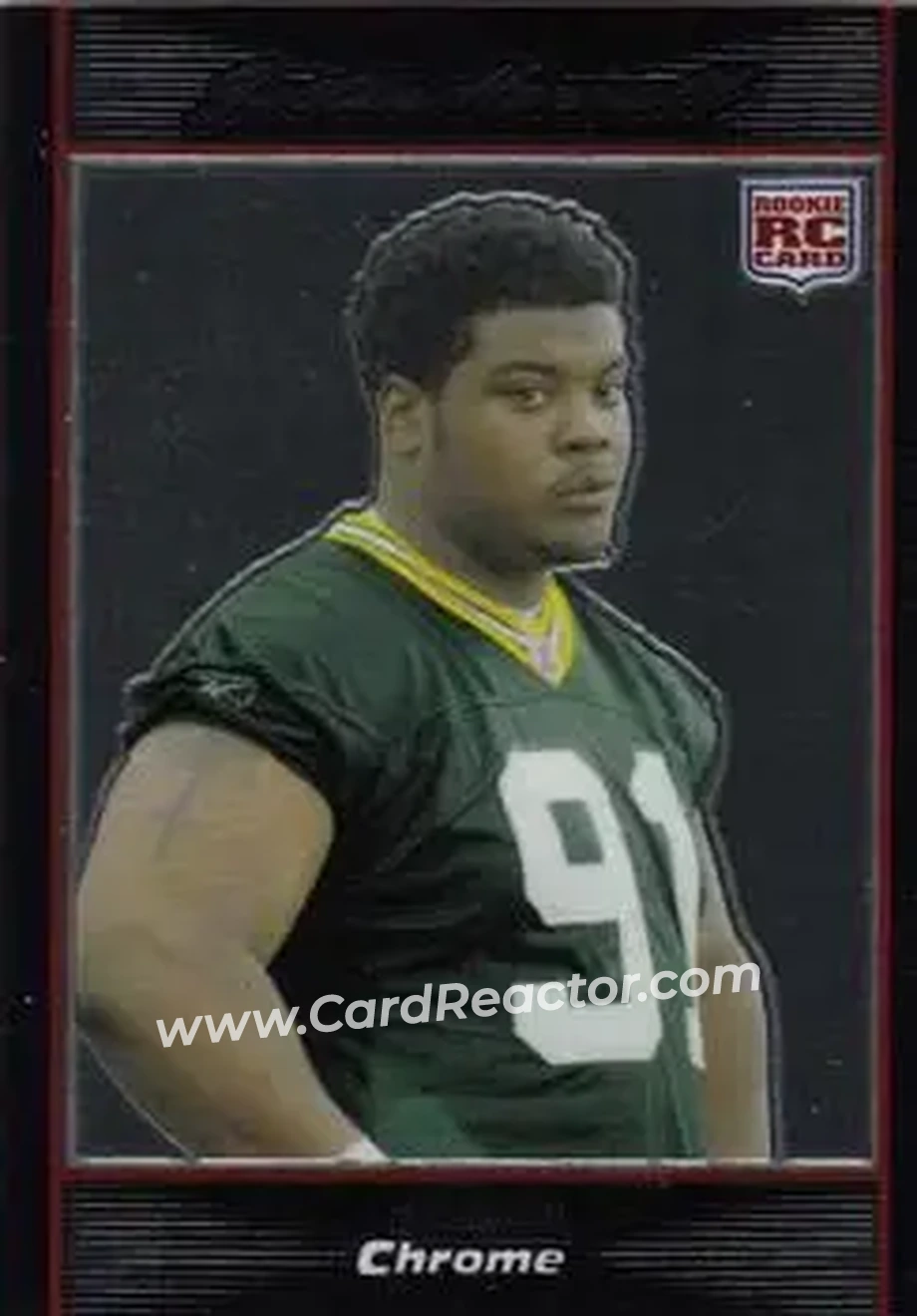 2007 Bowman Chrome #BC29 - Justin Harrell - Green Bay Packers