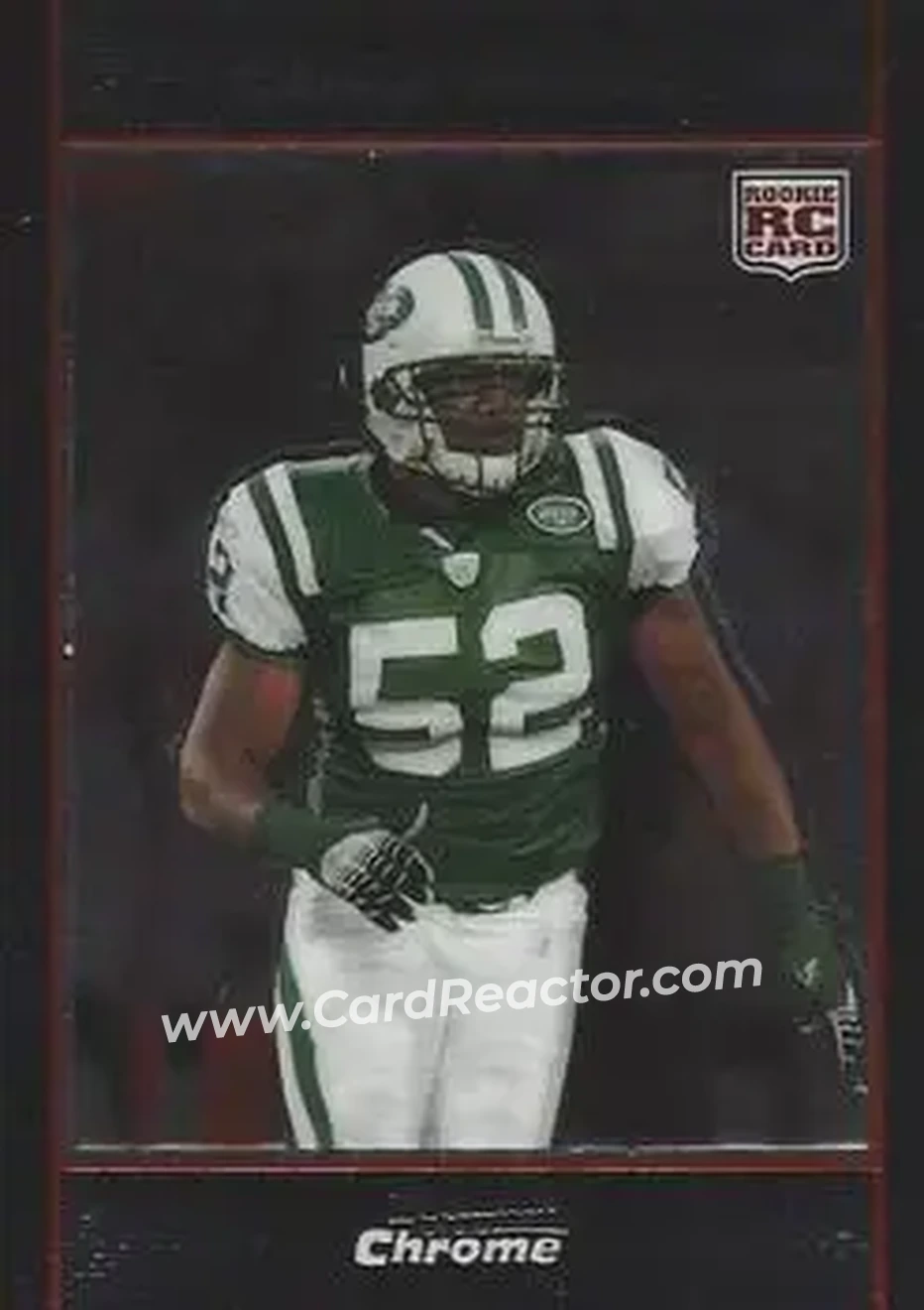 2007 Bowman Chrome #BC31 - David Harris - New York Jets - Front