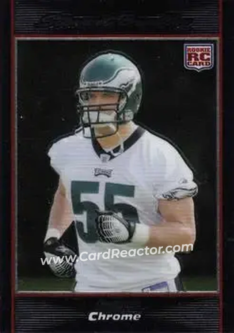 2007 Bowman Chrome #BC35 - Stewart Bradley - Philadelphia Eagles - Front