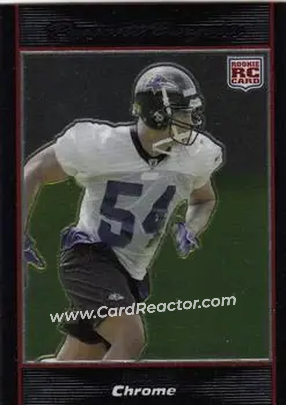 2007 Bowman Chrome #BC36 - Prescott Burgess - Baltimore Ravens