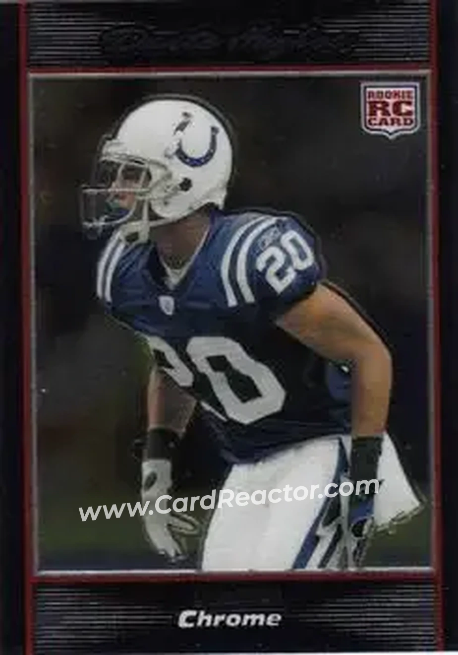 2007 Bowman Chrome #BC37 - Dante Hughes - Indianapolis Colts