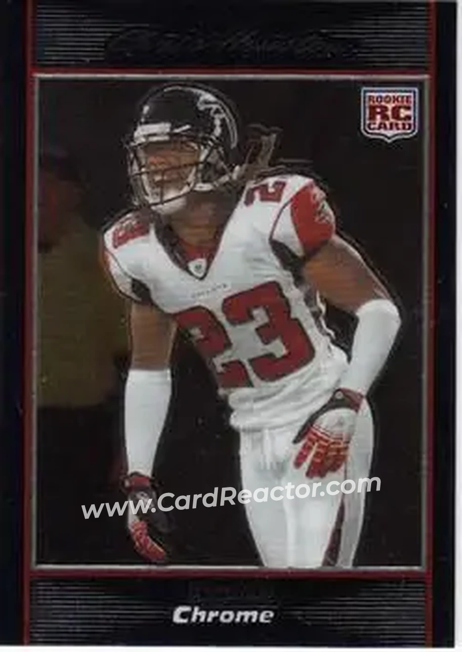 2007 Bowman Chrome #BC39 - Chris Houston - Atlanta Falcons - Front