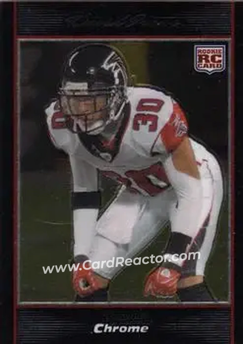 2007 Bowman Chrome #BC40 - David Irons - Atlanta Falcons