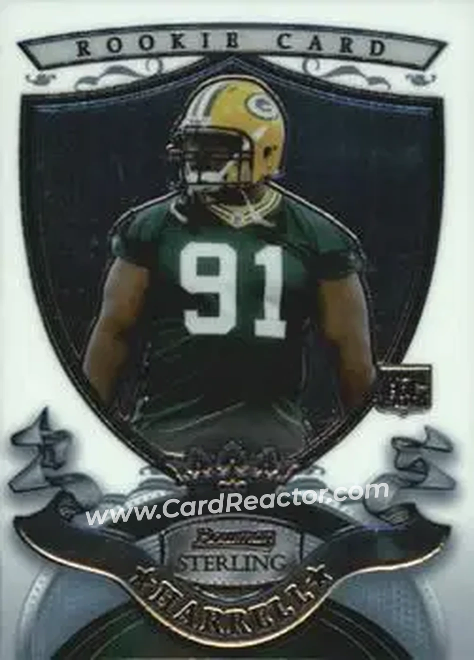 2007 Bowman Sterling #4 - Justin Harrell - Green Bay Packers - Front