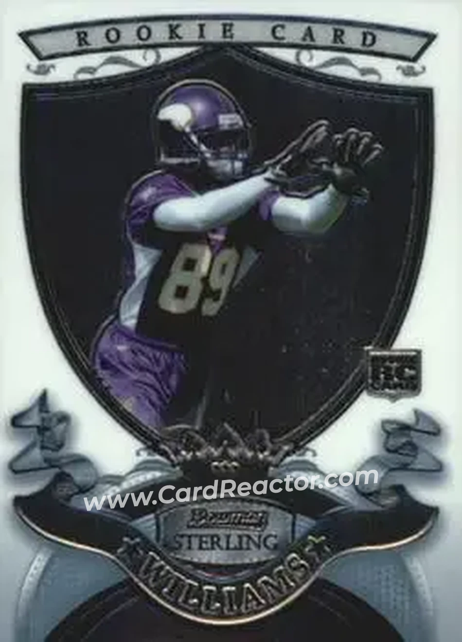 2007 Bowman Sterling #18 - Chandler Williams - Minnesota Vikings