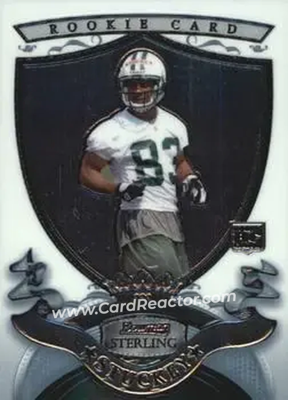 2007 Bowman Sterling #19 - Chansi Stuckey - New York Jets - Front