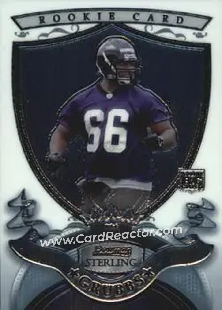 2007 Bowman Sterling #27 - Ben Grubbs - Baltimore Ravens - Front