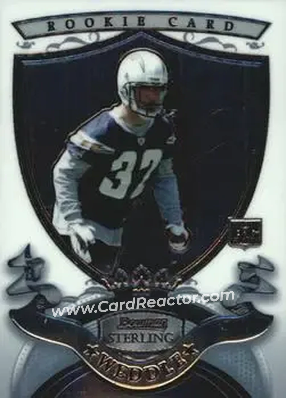 2007 Bowman Sterling #28 - Eric Weddle - San Diego Chargers - Front