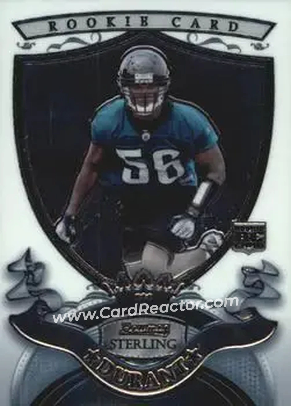 2007 Bowman Sterling #30 - Justin Durant - Jacksonville Jaguars - Front