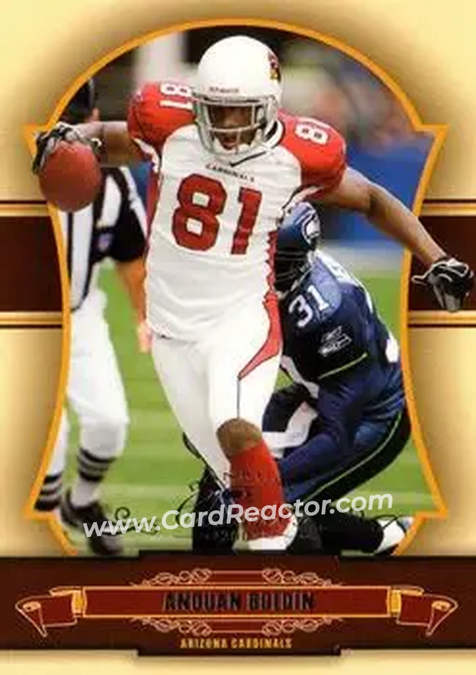 2007 Donruss Classics #1 - Anquan Boldin - Arizona Cardinals - Front