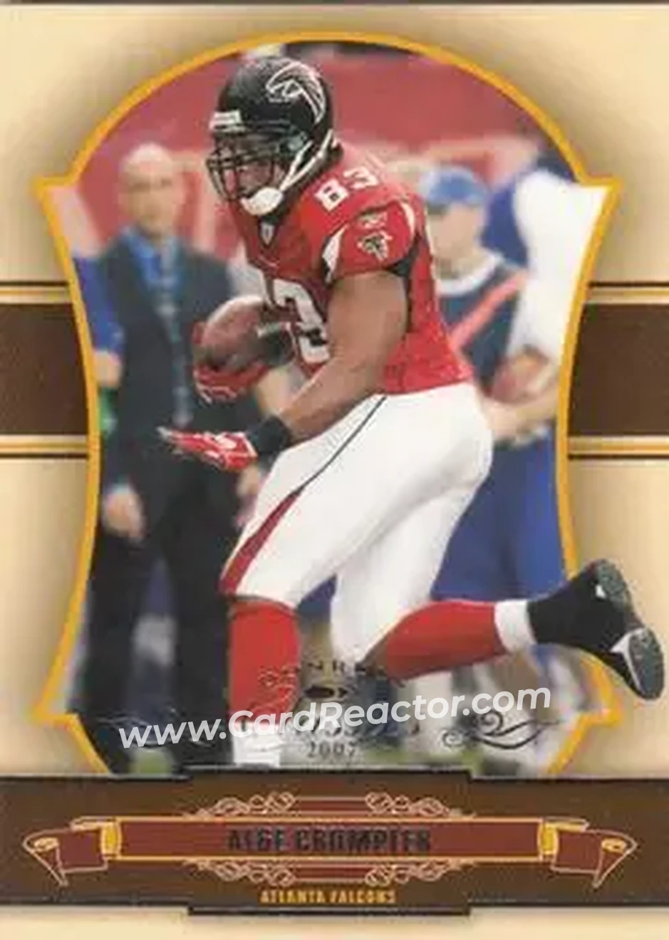 2007 Donruss Classics #5 - Alge Crumpler - Atlanta Falcons - Front
