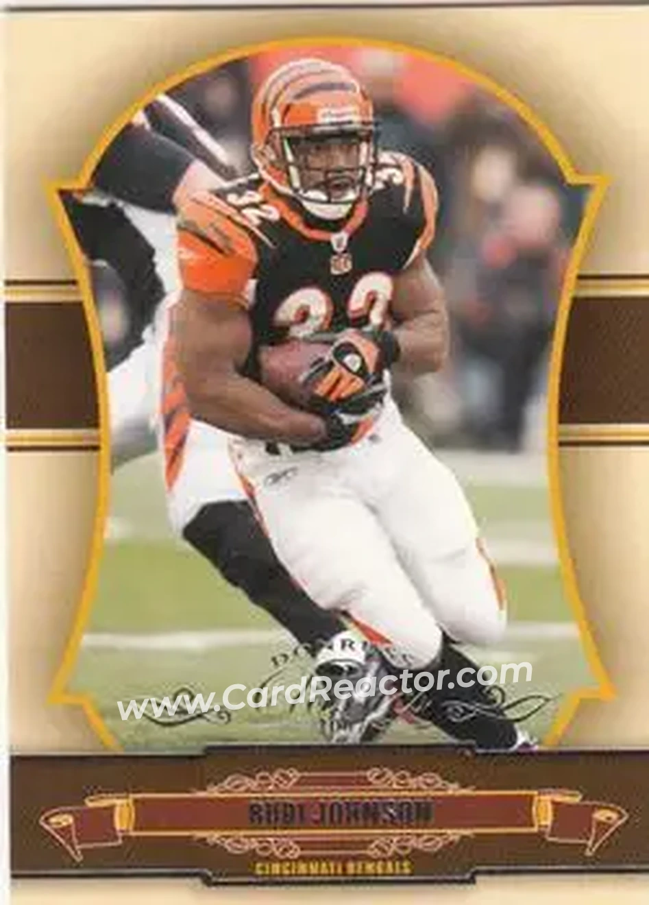 2007 Donruss Classics #23 - Rudi Johnson - Cincinnati Bengals - Front