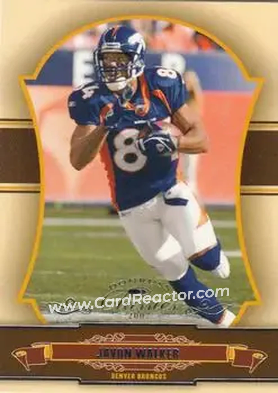 2007 Donruss Classics #30 - Javon Walker - Denver Broncos - Front