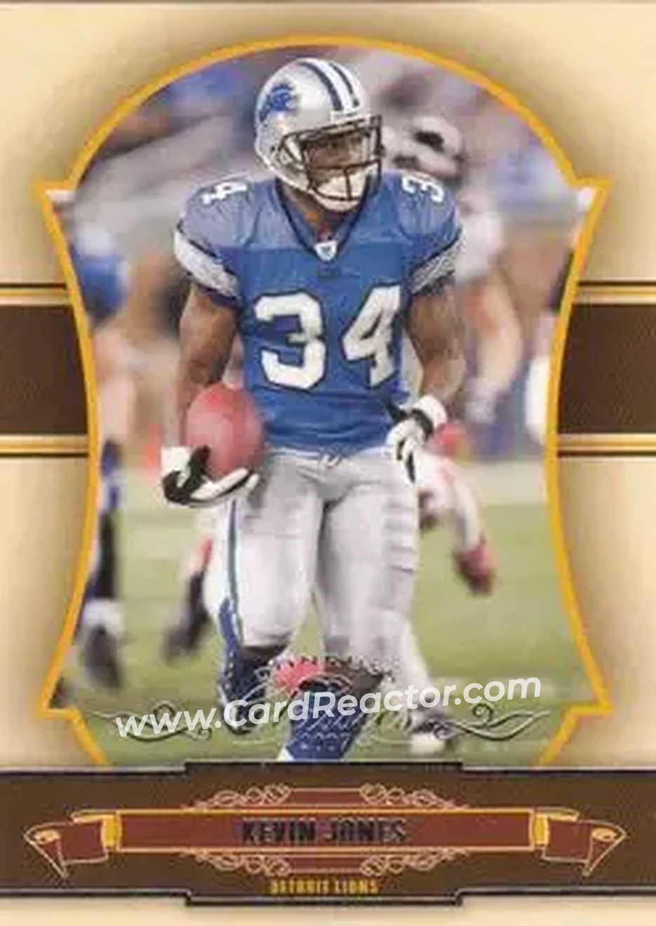 2007 Donruss Classics #34 - Kevin Jones - Detroit Lions - Front