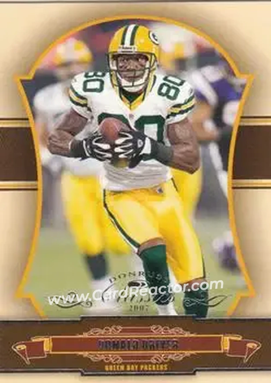 2007 Donruss Classics #37 - Donald Driver - Green Bay Packers - Front