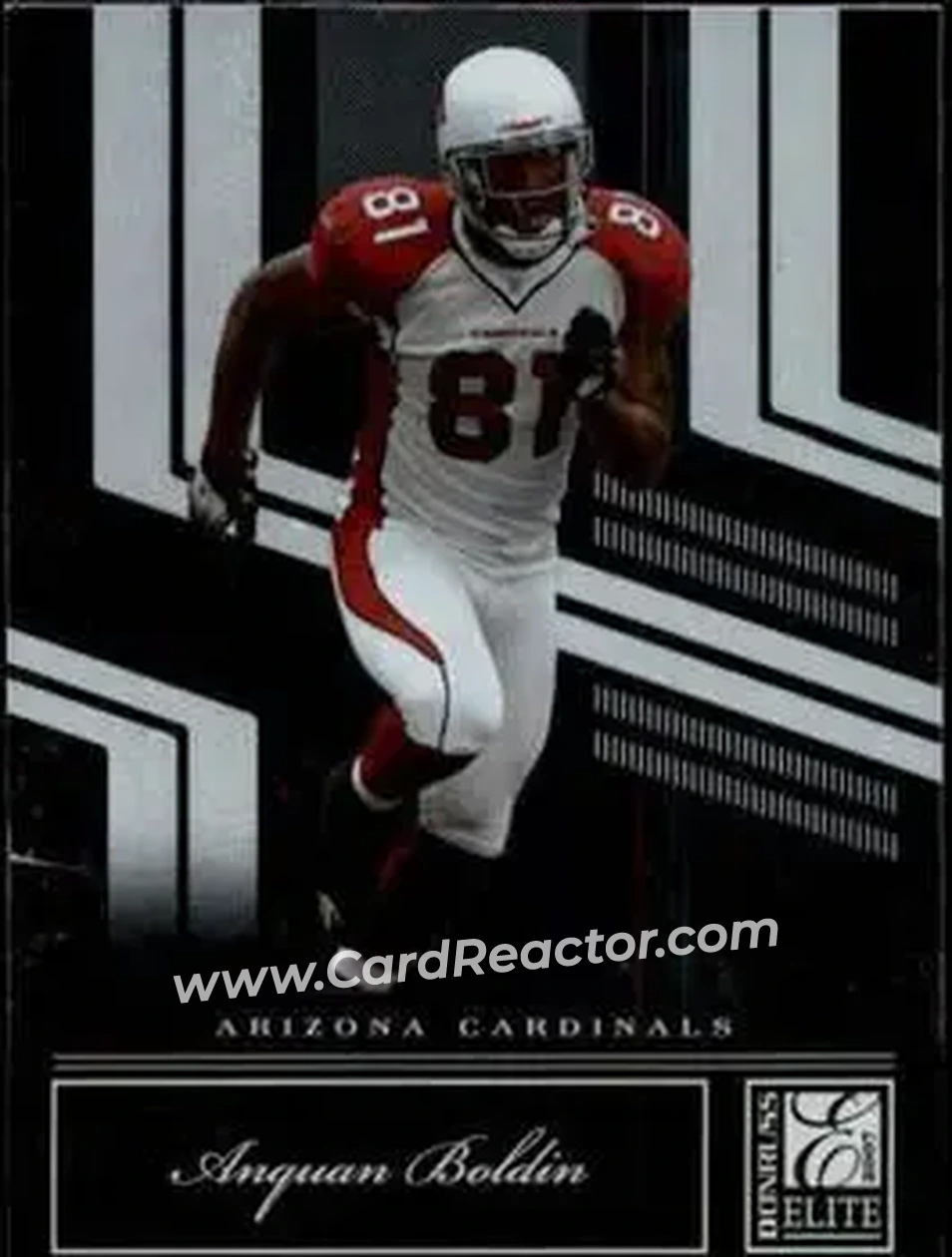 2007 Donruss Elite #1 - Anquan Boldin - Arizona Cardinals - Front