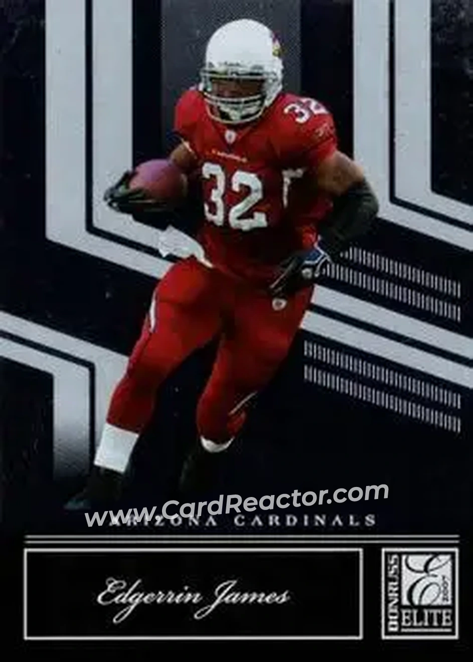 2007 Donruss Elite #2 - Edgerrin James - Arizona Cardinals - Front