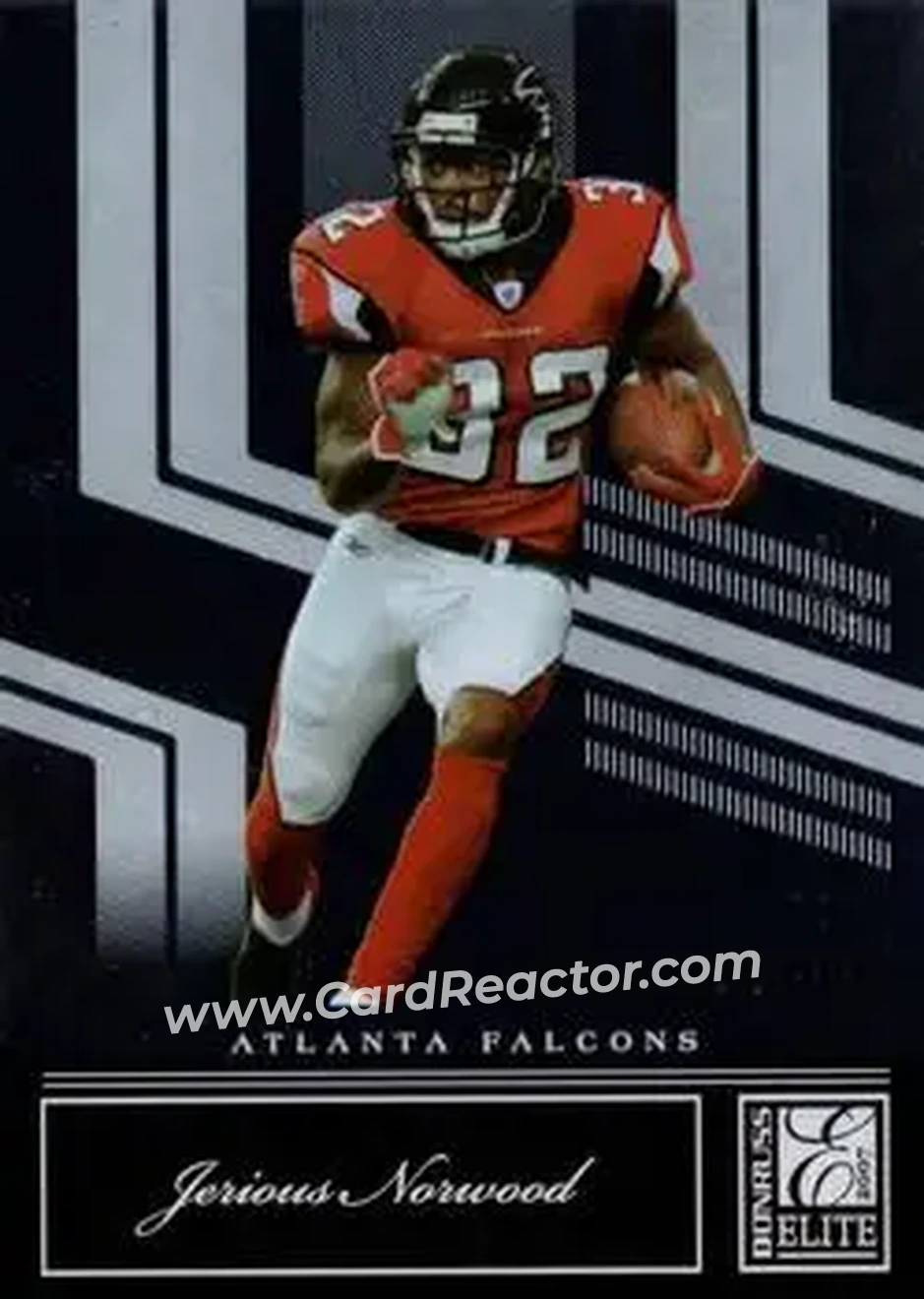 2007 Donruss Elite #6 - Jerious Norwood - Atlanta Falcons - Front