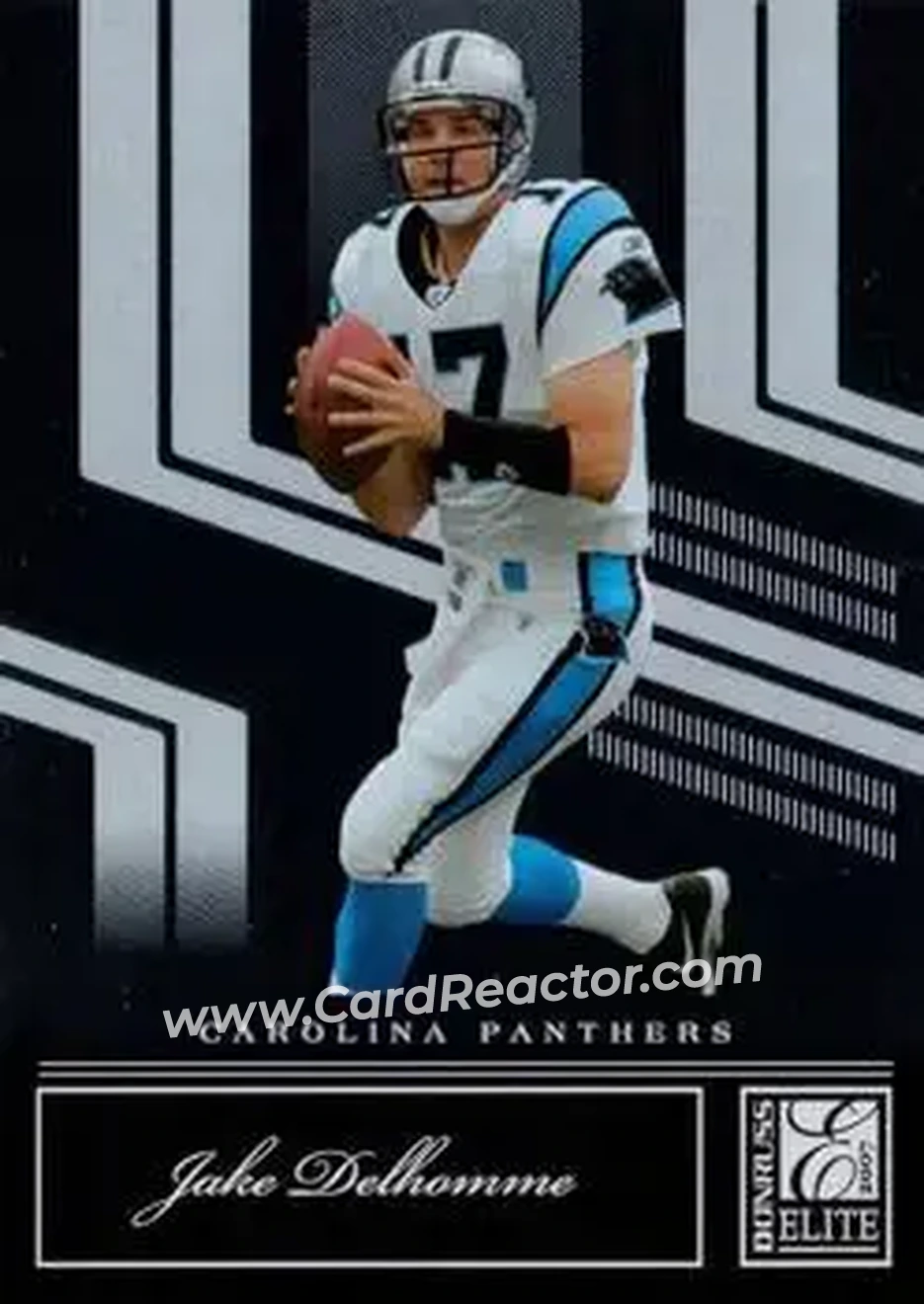 2007 Donruss Elite #15 - Jake Delhomme - Carolina Panthers - Front
