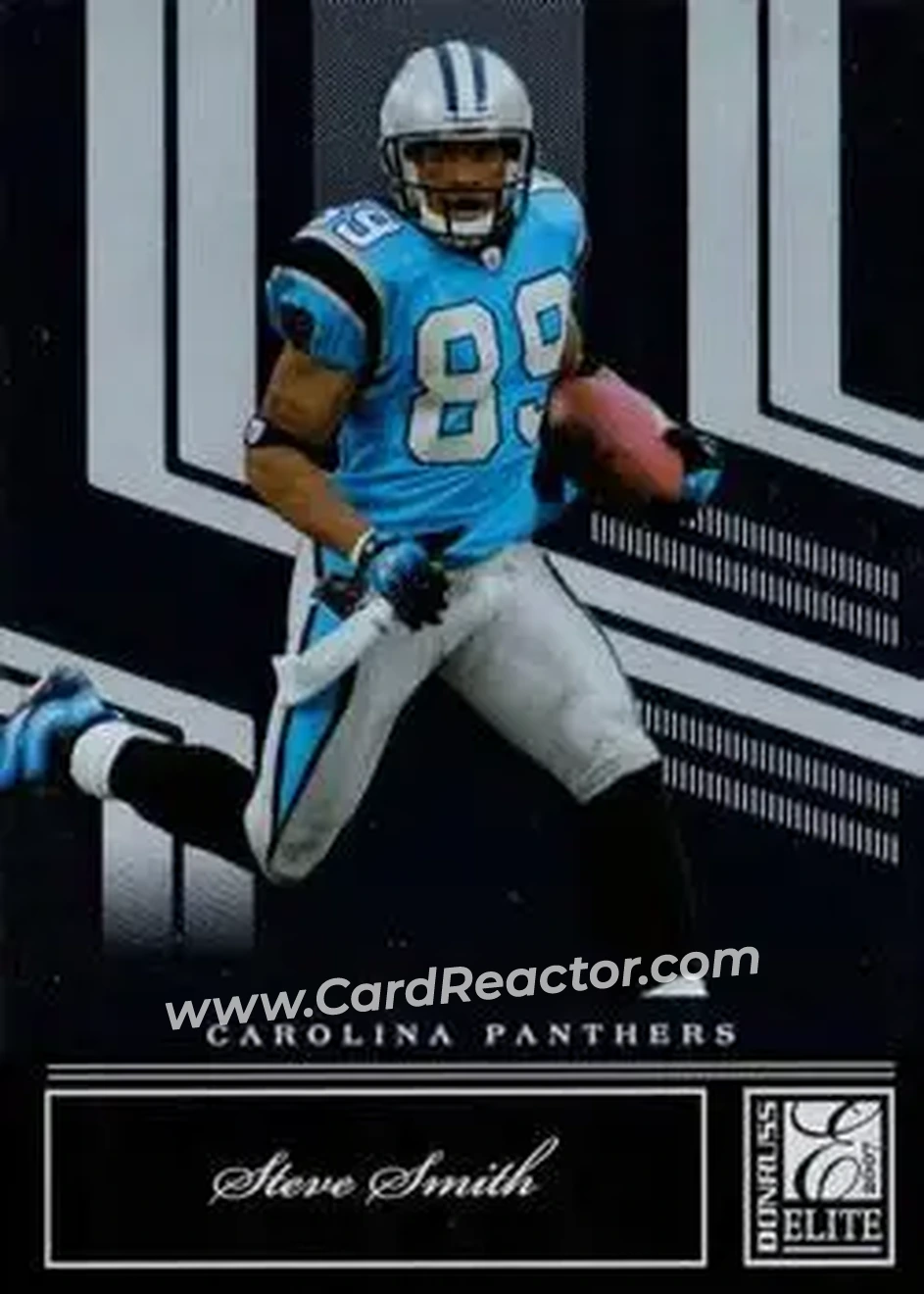 2007 Donruss Elite #16 - Steve Smith Sr. - Carolina Panthers - Front