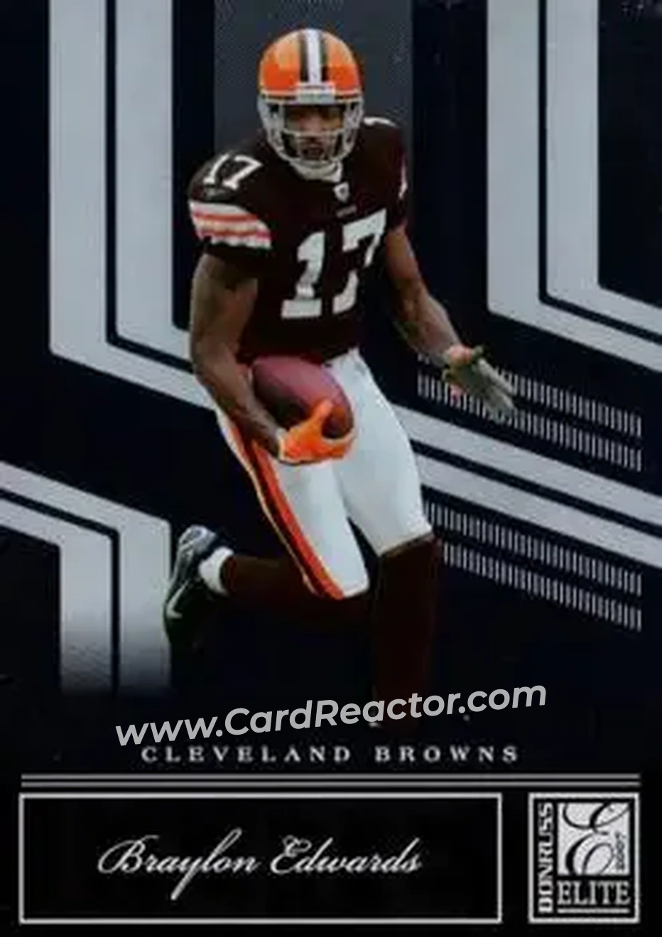 2007 Donruss Elite #24 - Braylon Edwards - Cleveland Browns - Front