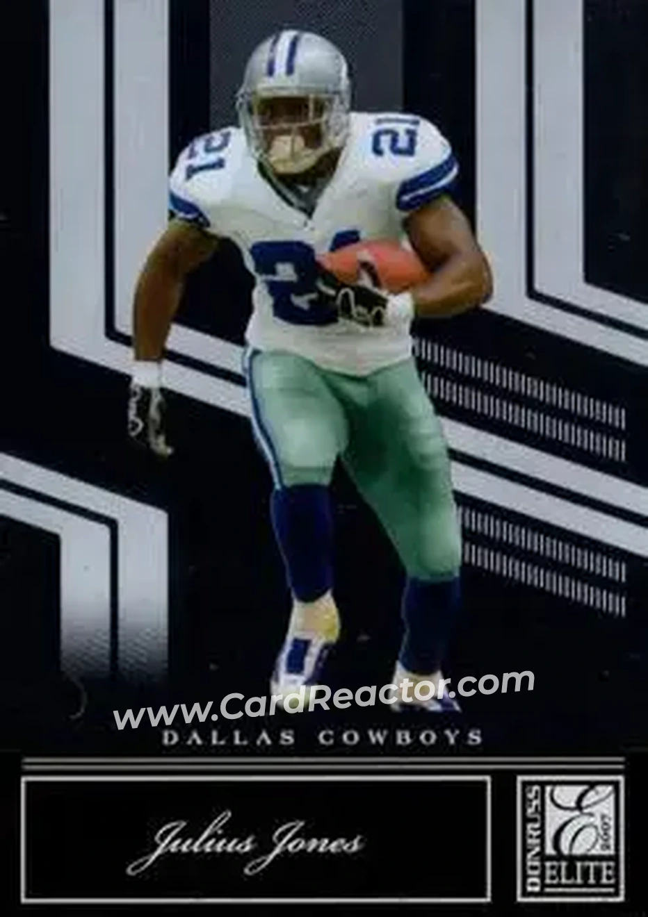 2007 Donruss Elite #27 - Julius Jones - Dallas Cowboys - Front