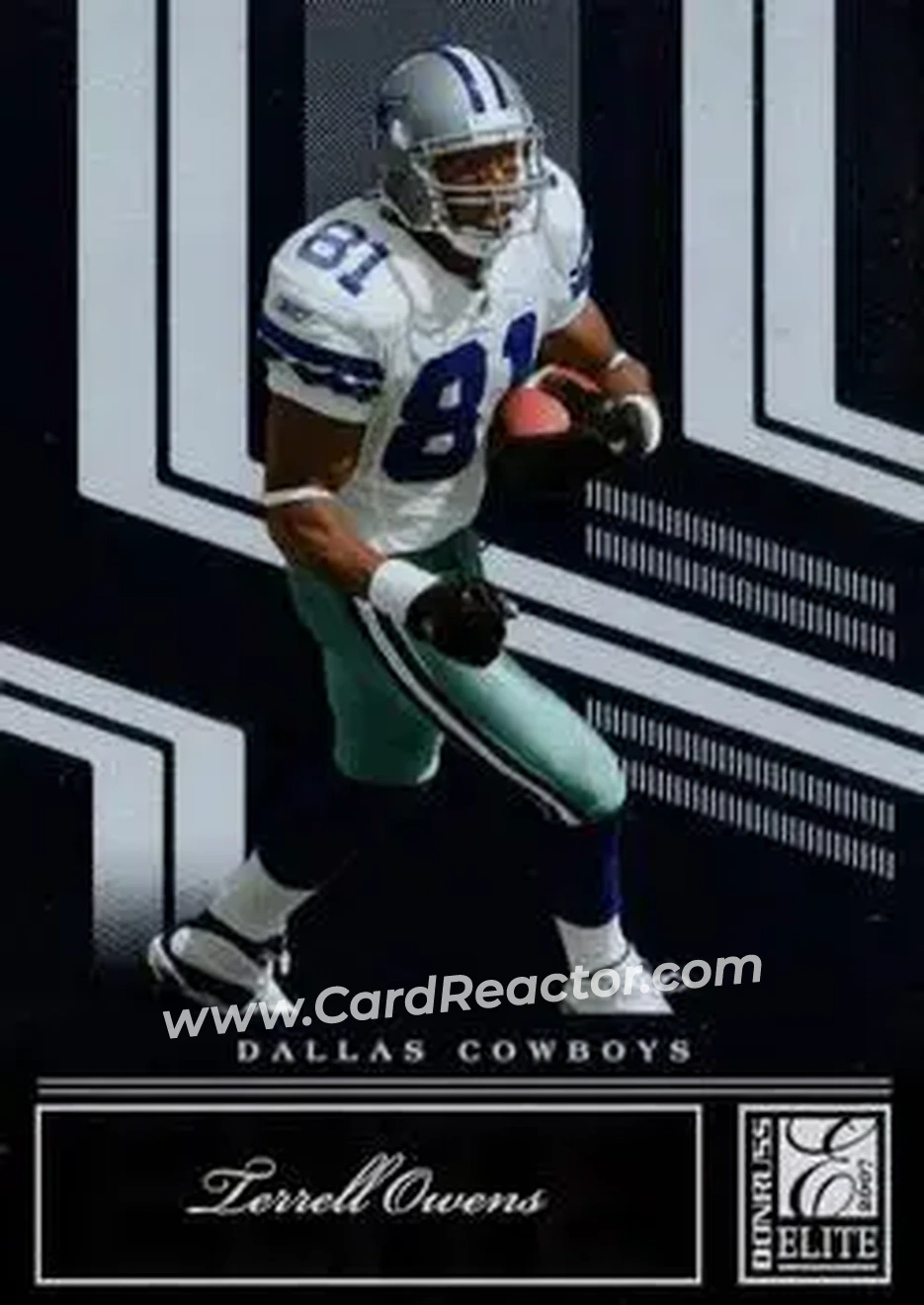 2007 Donruss Elite #28 - Terrell Owens - Dallas Cowboys - Front