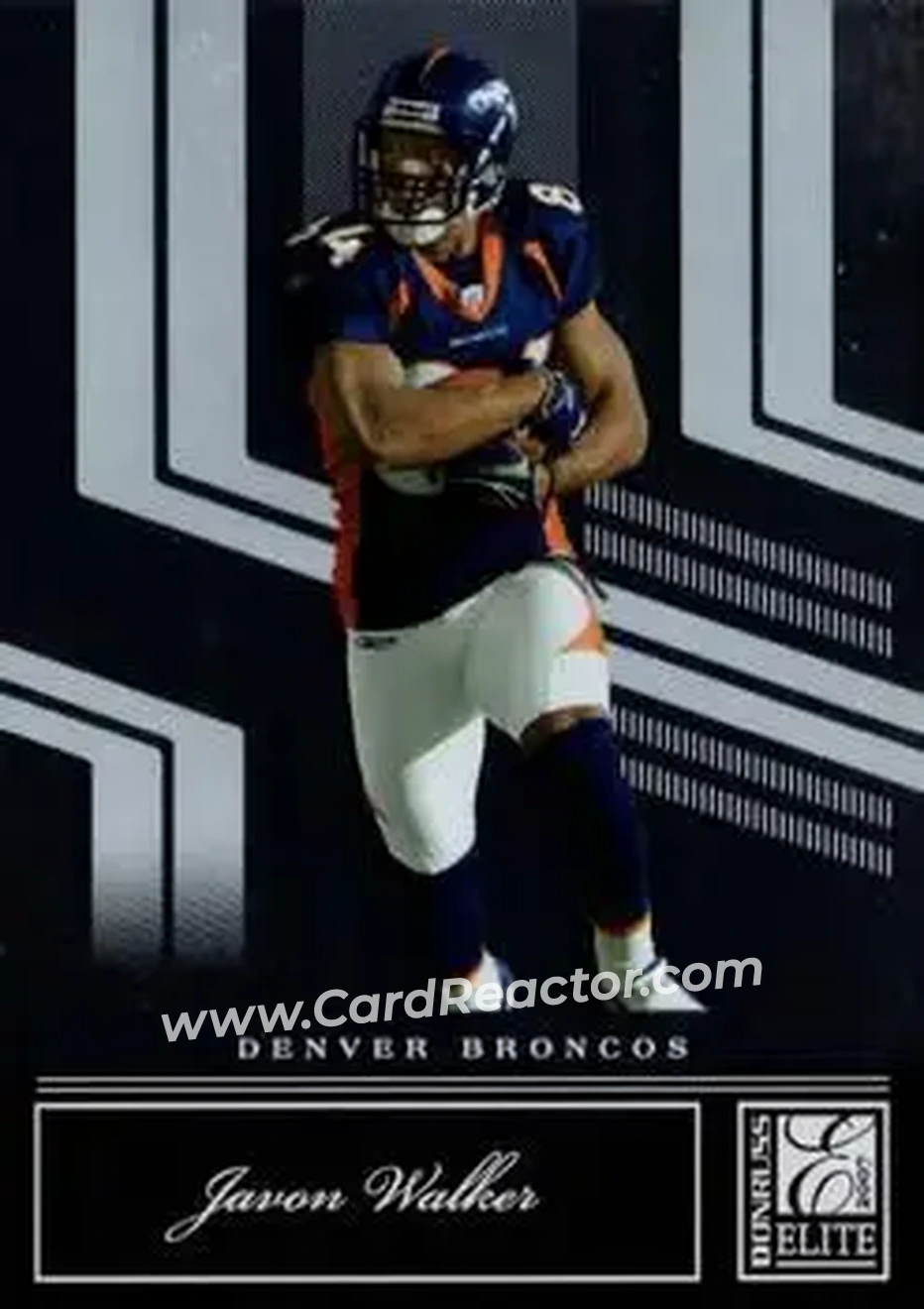 2007 Donruss Elite #30 - Javon Walker - Denver Broncos - Front