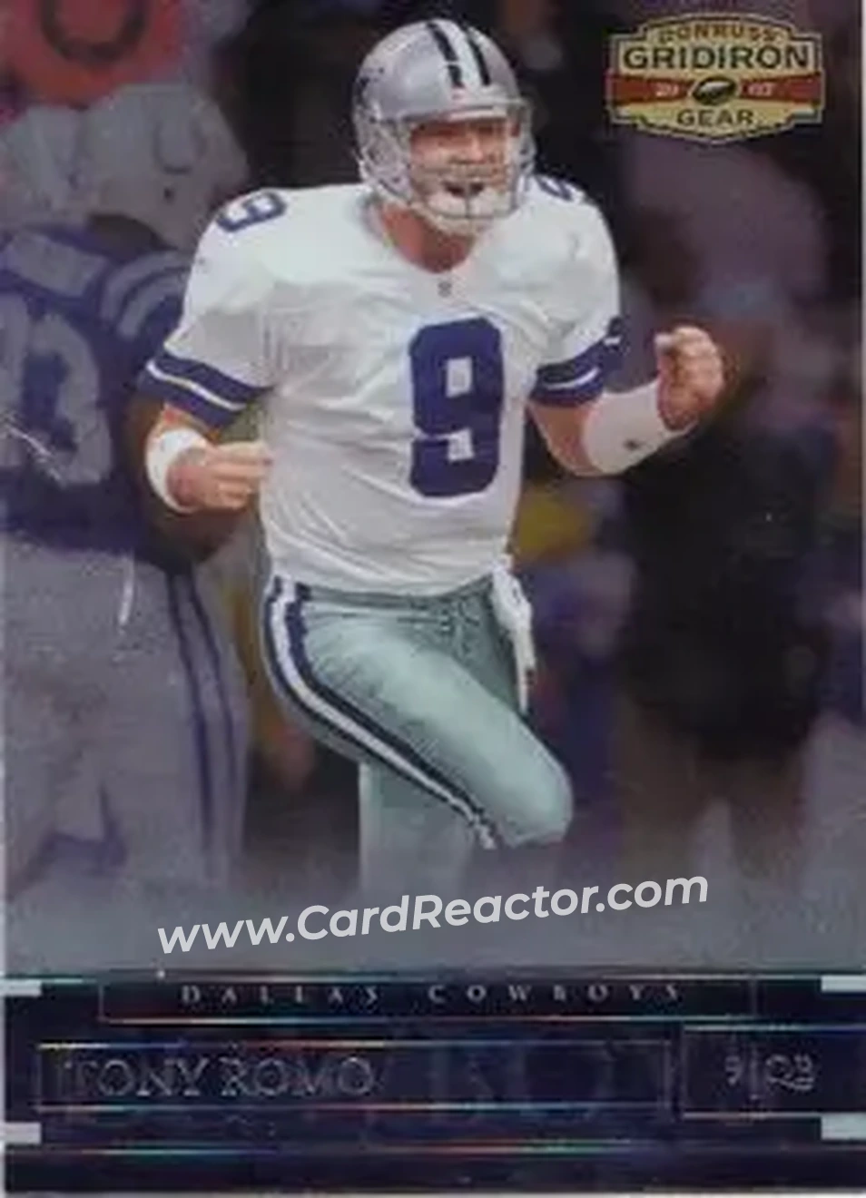 2007 Donruss Gridiron Gear #1 - Tony Romo - Dallas Cowboys - Front