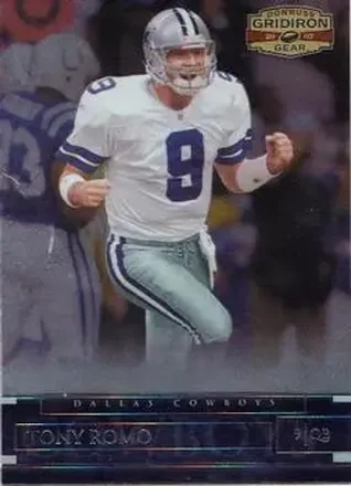 2007 Donruss Gridiron Gear #1 Tony Romo