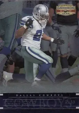 2007 Donruss Gridiron Gear #2 - Julius Jones - Dallas Cowboys