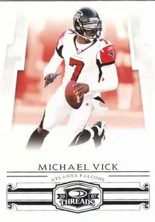 2007 Donruss Threads #4 Michael Vick