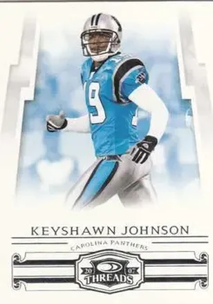 2007 Donruss Threads #7 Keyshawn Johnson