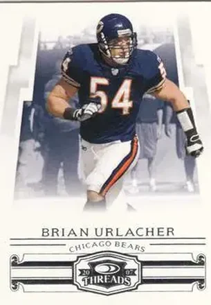 2007 Donruss Threads #9 Brian Urlacher